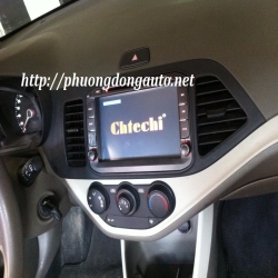 Phương đông Auto DVD Kia Moning 2014 - theo xe không GPS - KM Camera CCD hồng ngoai